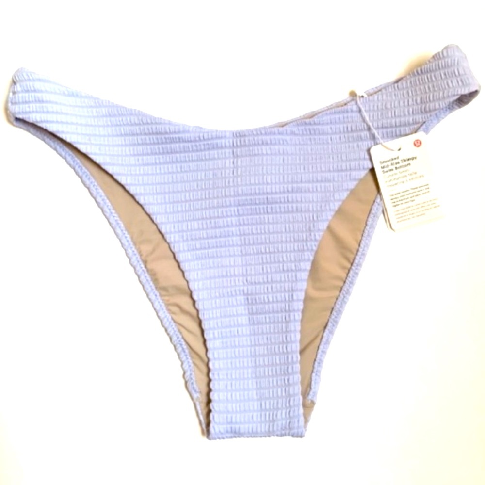🌟NEW Smocked Mid-Rise Skimpy Swim Bottom SZ. 8   NWT